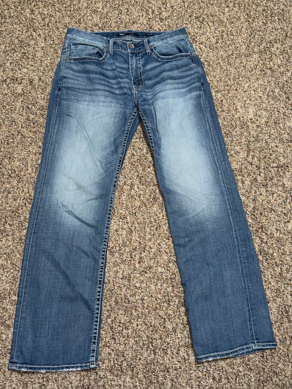BKE‎ Jake Men's size 32 Light Blue relaxed Straight Jeans